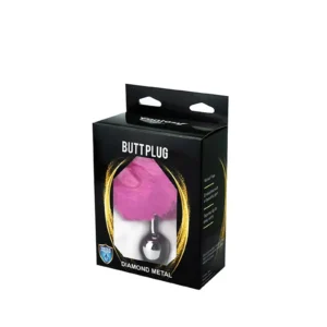 Fantasy Pink Bunny Tail — Anal Plug with Pink Tail