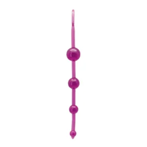 Toyz4lovers Timeless Jelly 4 Purple — 4-bead anal beads