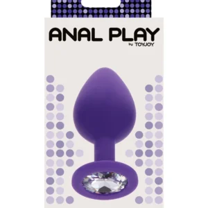 ToyJoy Diamond Booty Jewel — Medium Purple Anal Plug