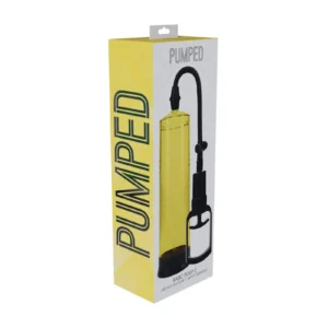 Pumped Basic Pump 2 — Water-Resistant Manual Vacuum Pump, Yellow