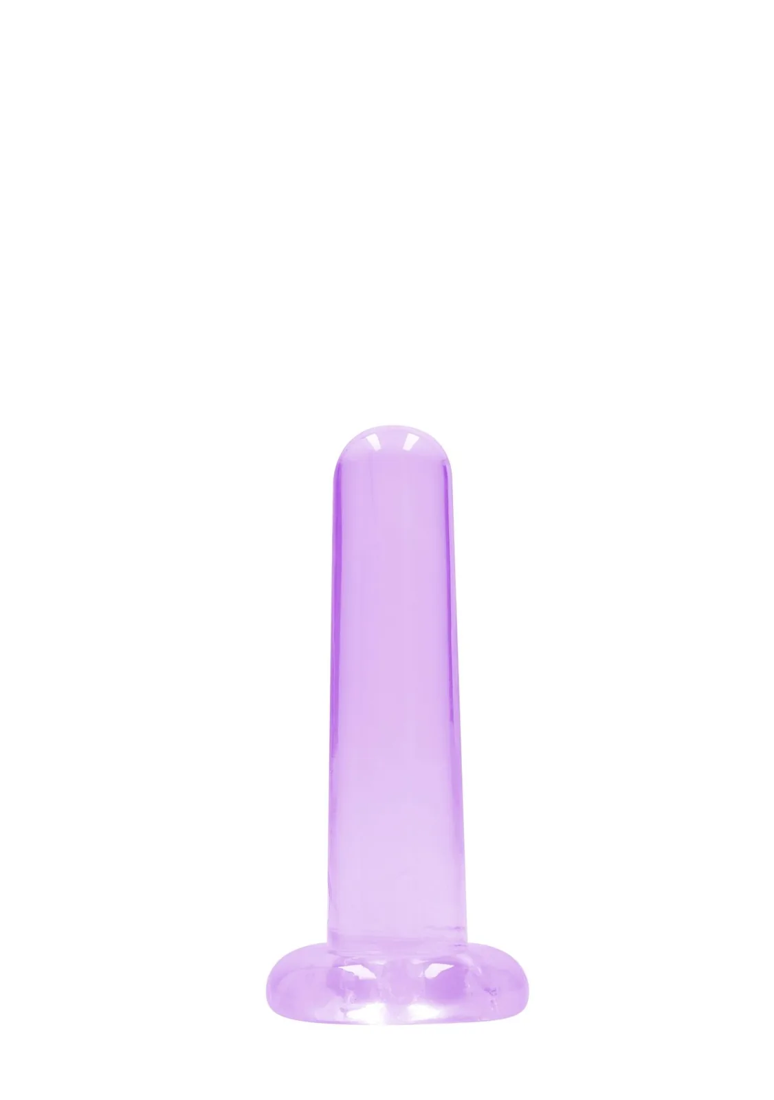 RealRock CRYSTAL CLEAR suction cup dildo, 13.5 cm