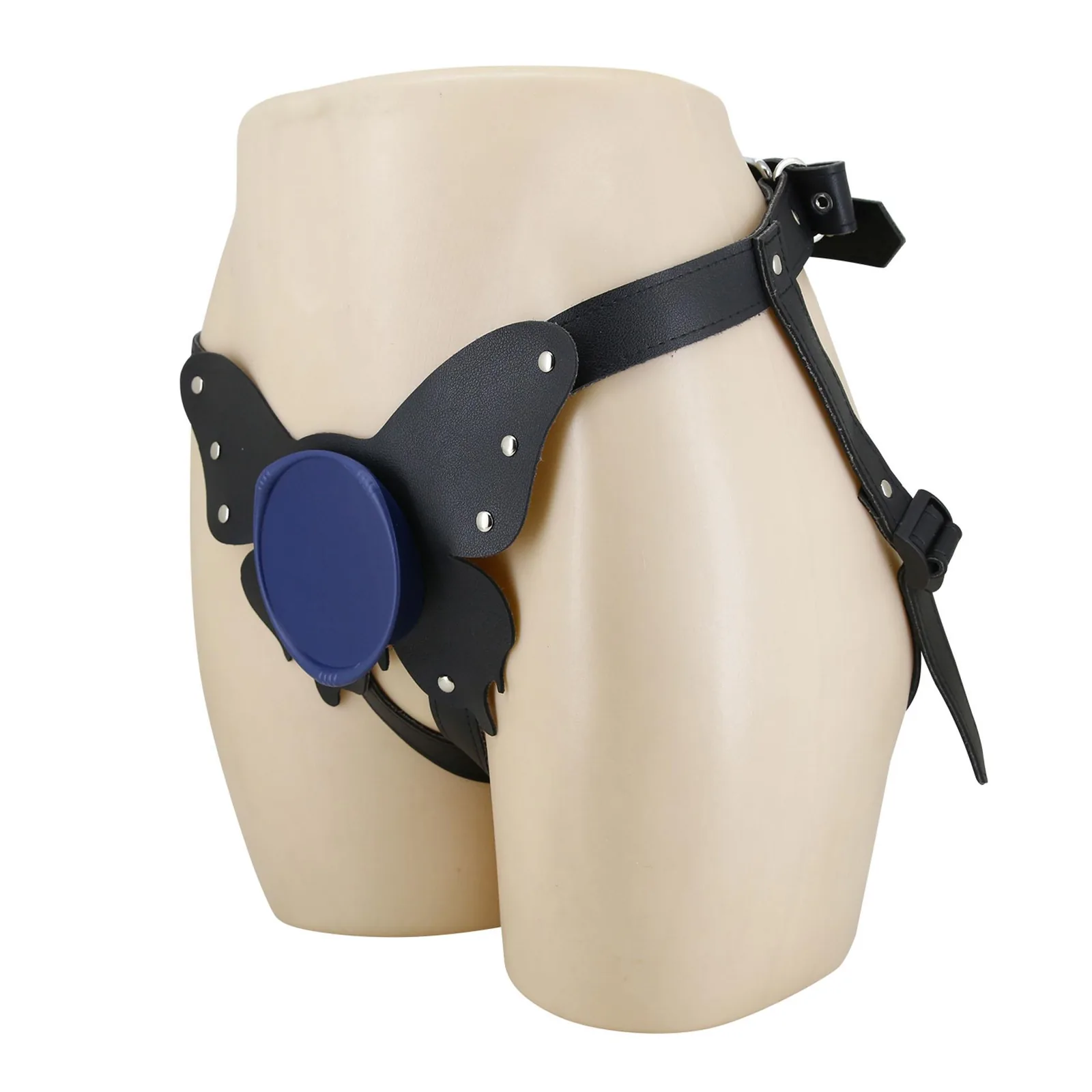 Pretty Love Caldric II Black & Blue Universal Harness Briefs - Image 2