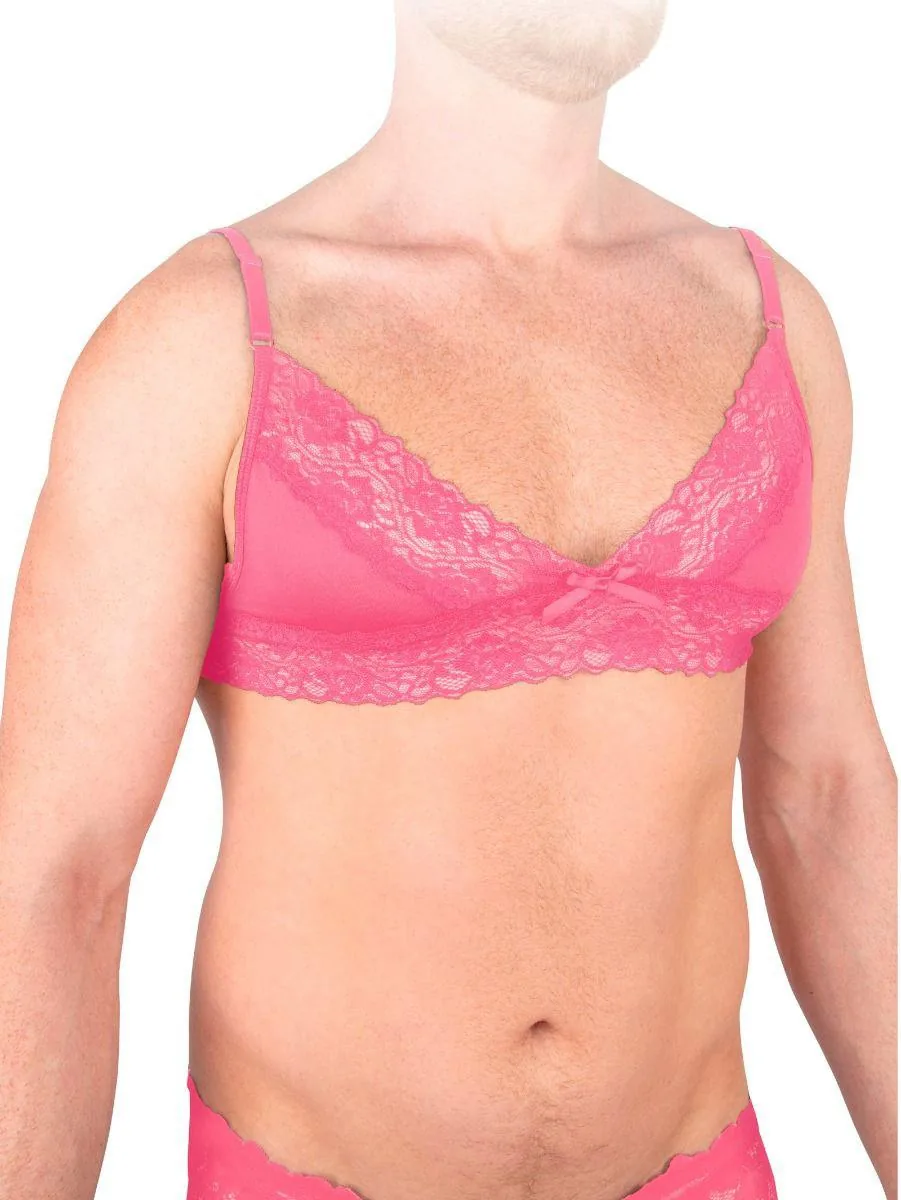 Prowler Pink Lace Garter Set Xlarge - Image 3
