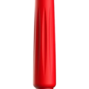Luminous Delia — Bullet Vibrator with Silicone Sleeve, 10 Modes, Red