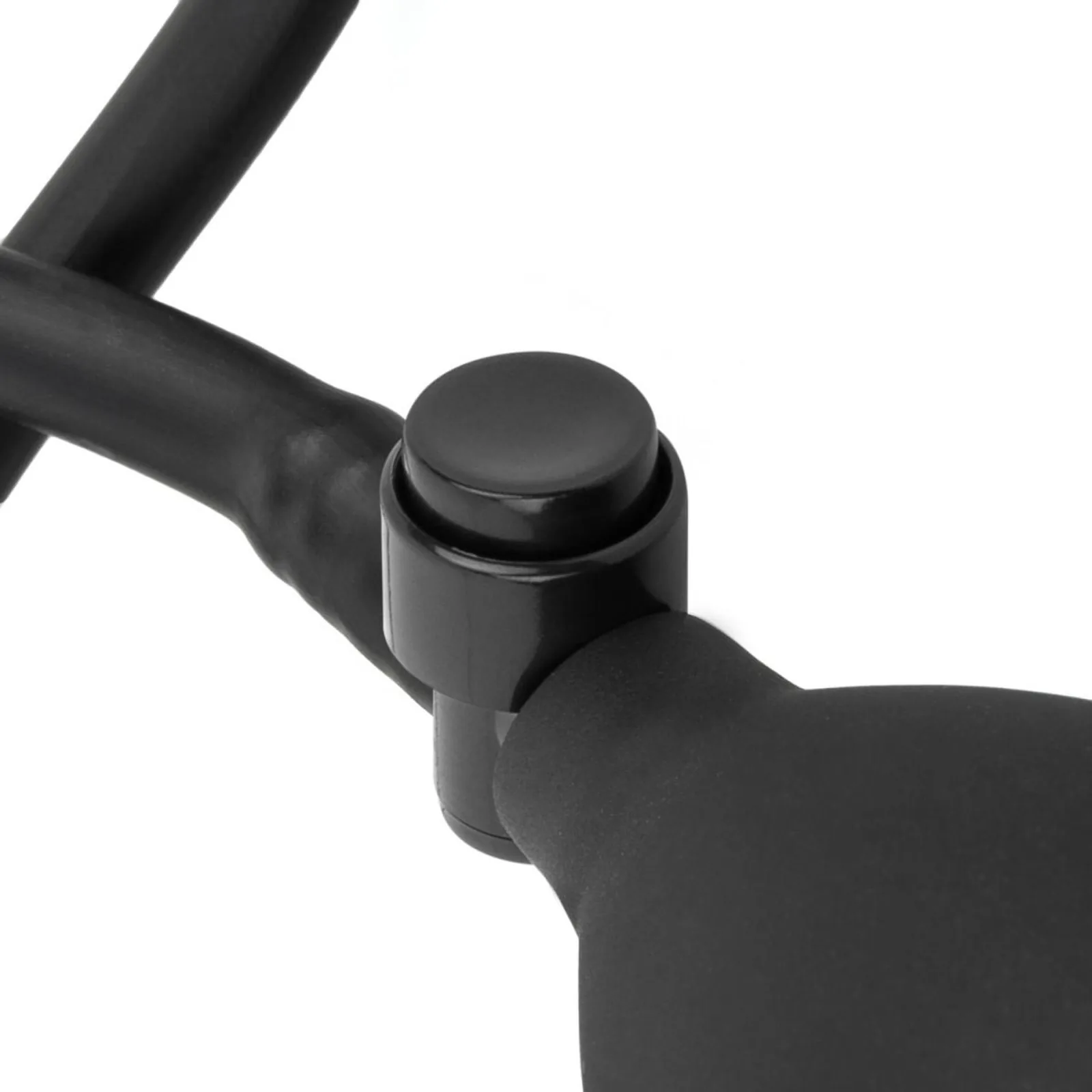 Anal Collection - Inflatable Dildo with Pump 14.5 cm - Black - Image 3