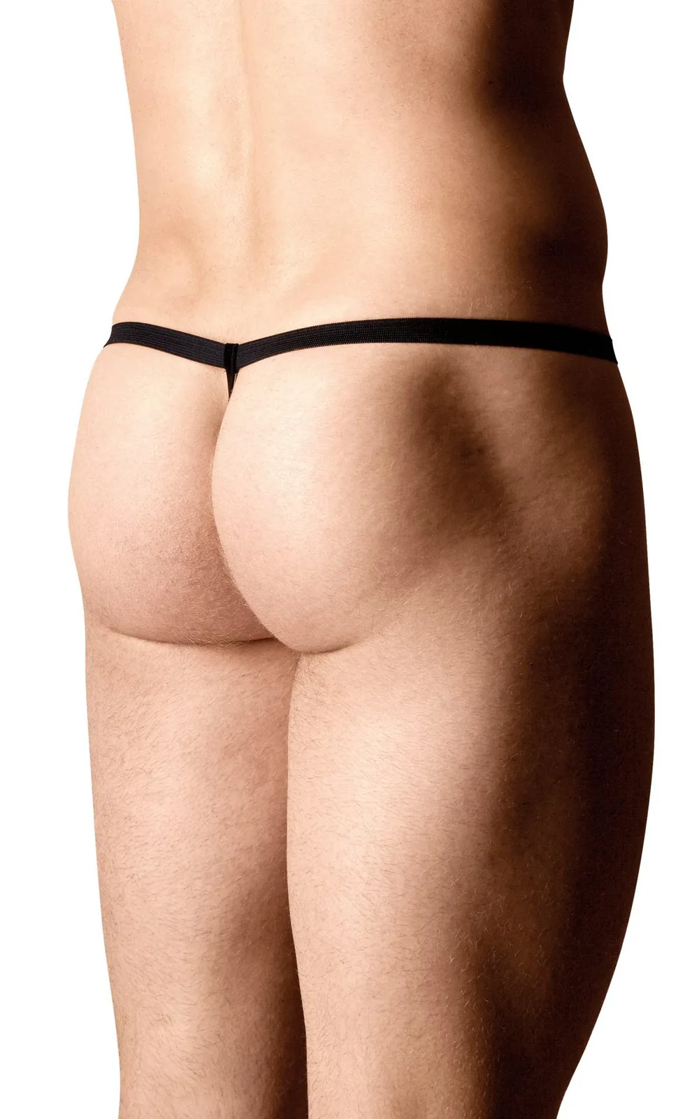 Men's Thong 4526 - Black One Size - Image 2