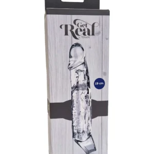 02-52bfd99a99ee.webp ToyJoy Get Real Extension Sleeve Large — Transparent Extender Sleeve