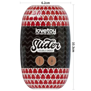 Lovetoy Slider — Dual-Channel Masturbator for Anal and Vaginal Stimulation