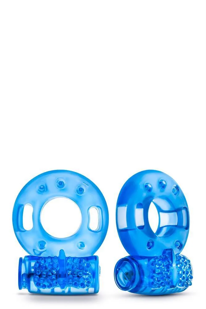 STAY HARD VIBRATING COCK RINGS 2PACK - Image 2