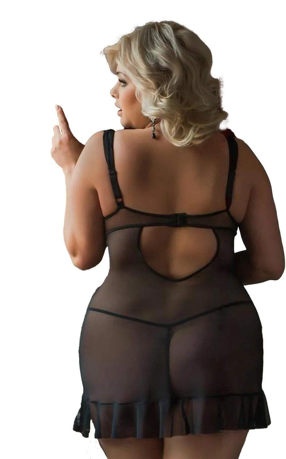 Bianca - Plus Size - black 5XL - Image 3