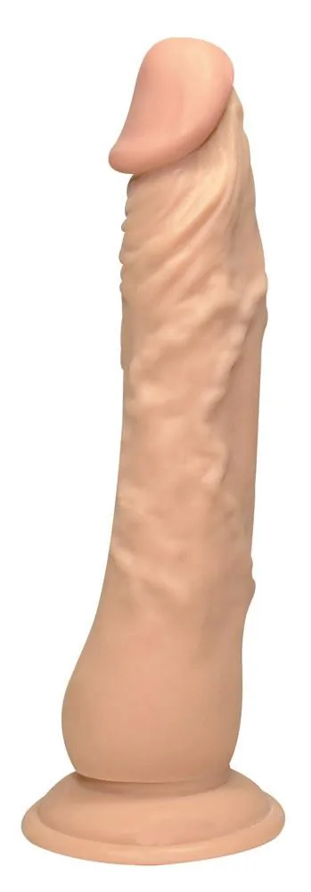 European Lover Leather PVC Dildo with Suction Cup