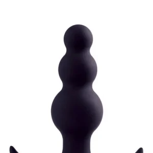 Blush Anal Adventures Platinum Beaded Plug — Silicone Anal Bead Plug