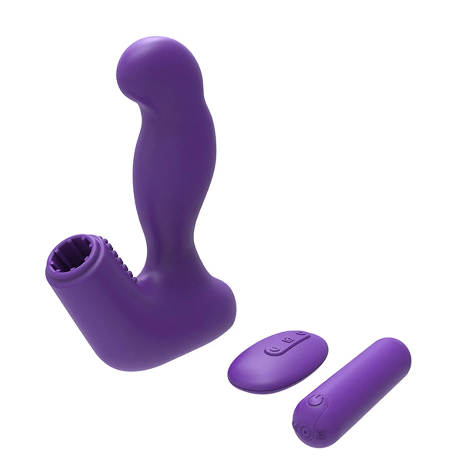Nexus - Max 20 Remote Control Unisex Massager Purple - Image 3