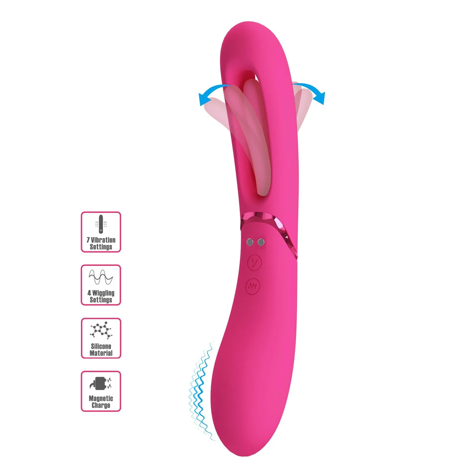 ROMANCE - Lexie, 7 vibration functions, 4 wiggling settings - Image 3