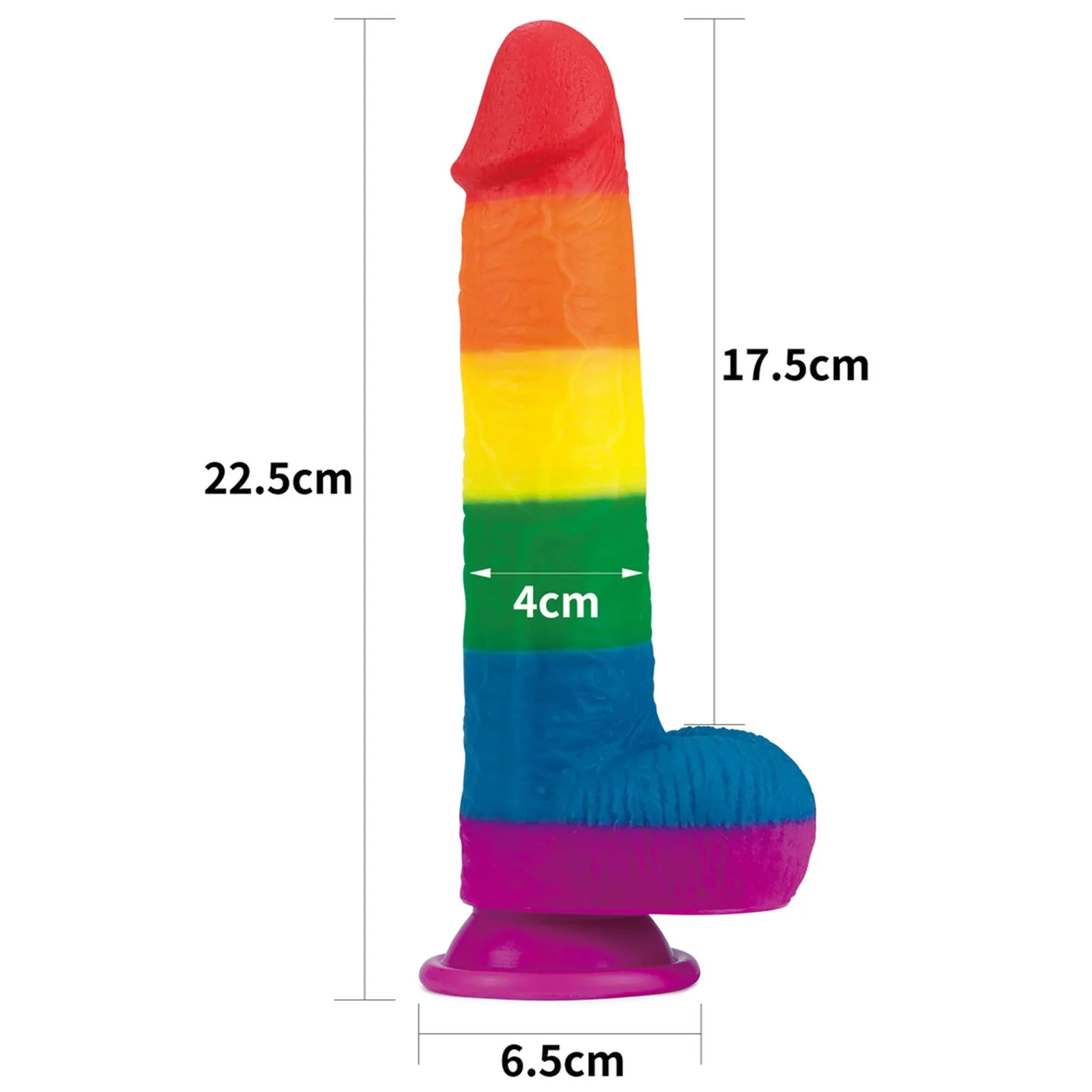 9'' Prider Dildo - Image 3