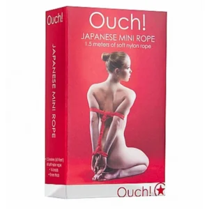 02-70e10afaae17.webp Ouch! Japanese Mini Rope - Red Rope 1.5 m