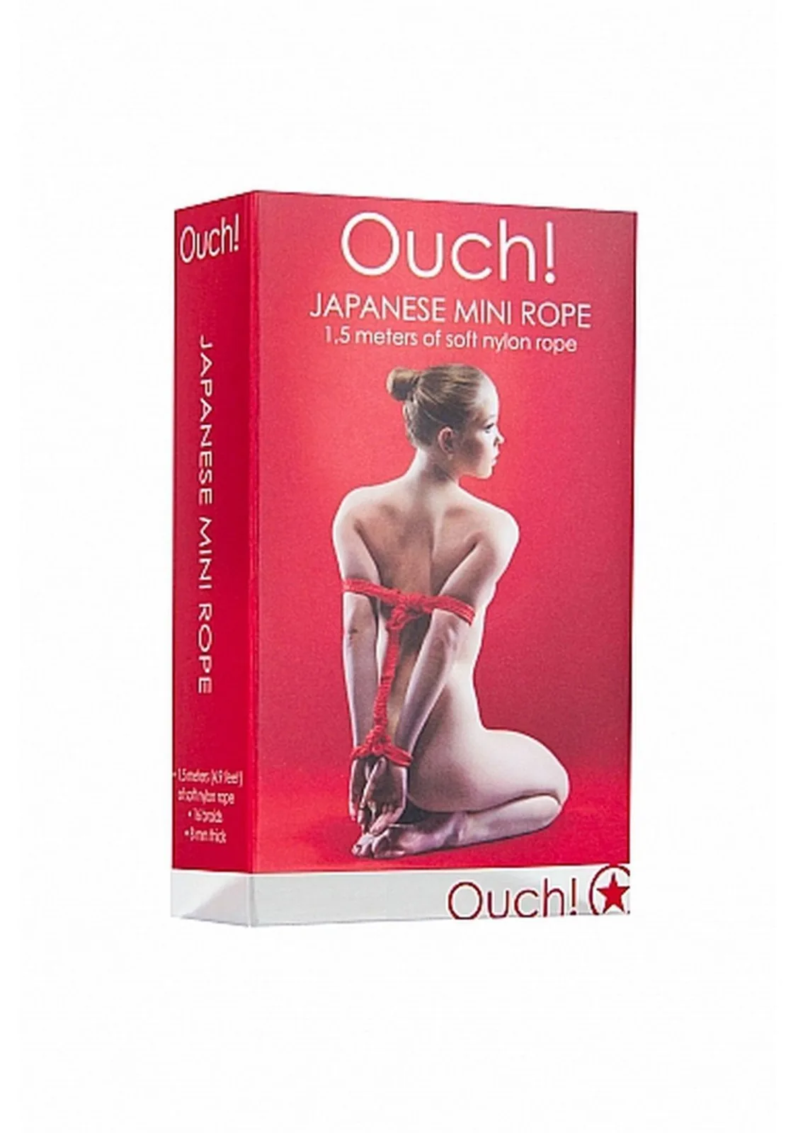 Japanese Mini Rope - 1.5m - Red - Image 2