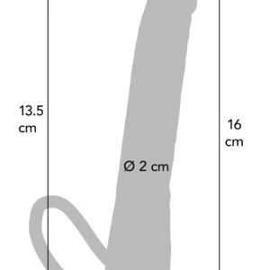 ToyJoy Double Trouble - Silicone Anal Dildo Double-Ended