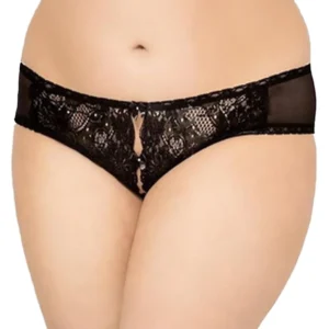 SoftLine Collection 2469 Plus Size — Black Thong XL