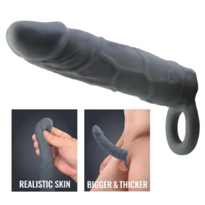 Pretty Love Realistic Penis Sleeve — realistic TPR extender sleeve