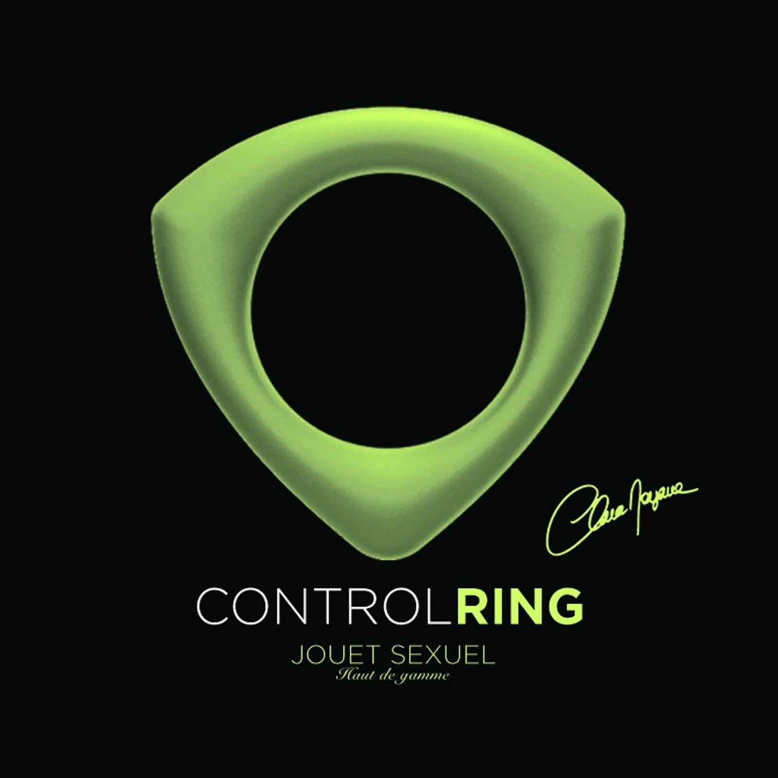 Clara Morgane Phosphorescent Control Ring — Glow-in-the-Dark Erection Ring