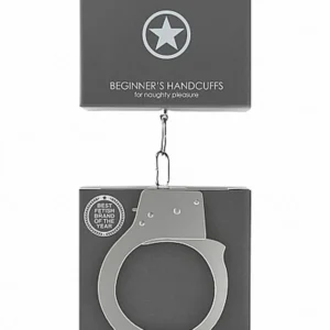 Ouch! Beginner’s Handcuffs Metal — Steel Handcuffs for Beginners