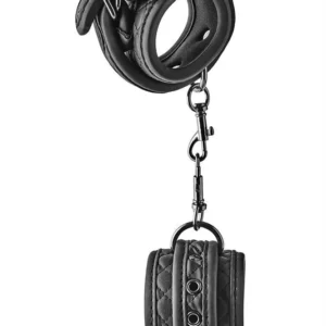 Blaze Diamond Black Handcuffs