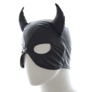 Toyz4Lovers Black Devil Leather Mask