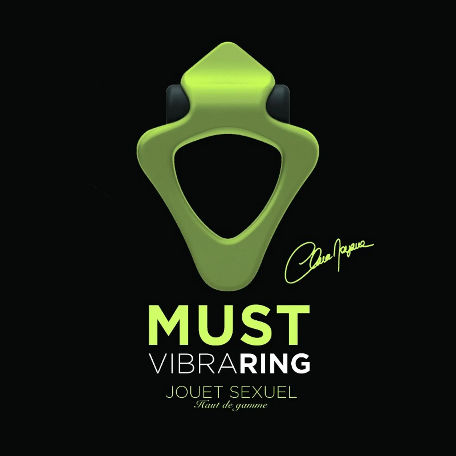Clara Morgane Must Vibra Ring Phosphorescent — vibrating phosphorescent erection ring