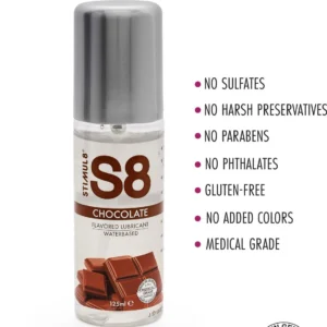 S8 WB Flavored Lube 125ml Chocolate