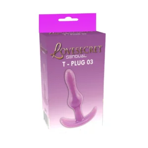 Lovesecret Sensual T-Plug 03 — Purple Anal Plug