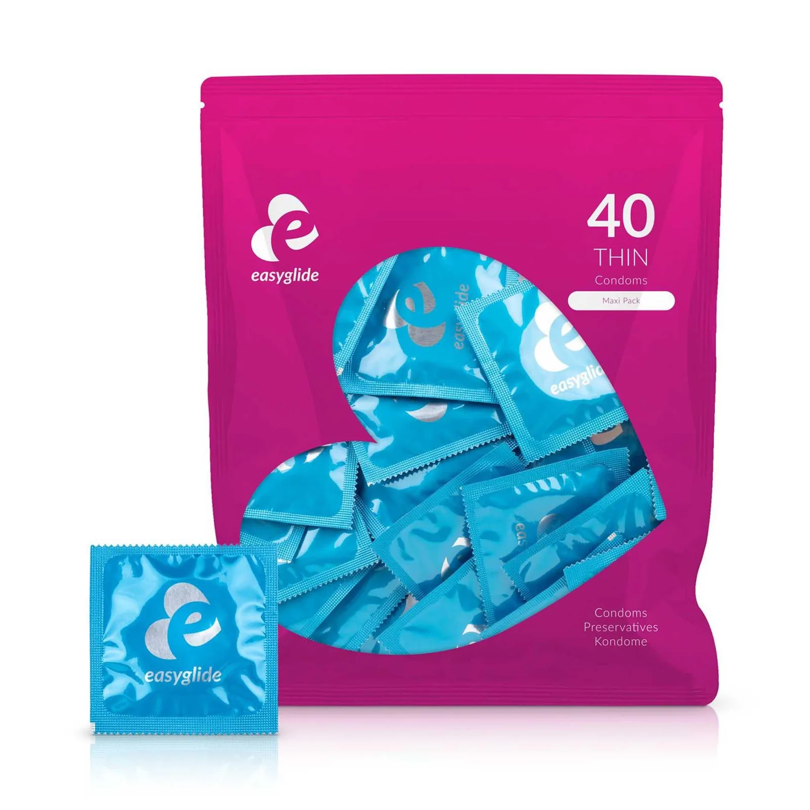 EasyGlide - Extra Thin Condoms 40 pcs - Image 2