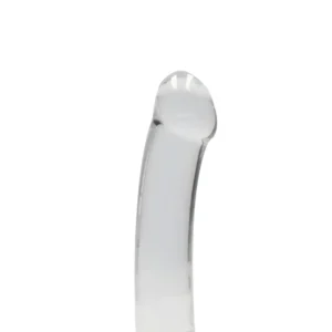 RealRock Crystal Clear transparent dildo 17 cm with suction cup