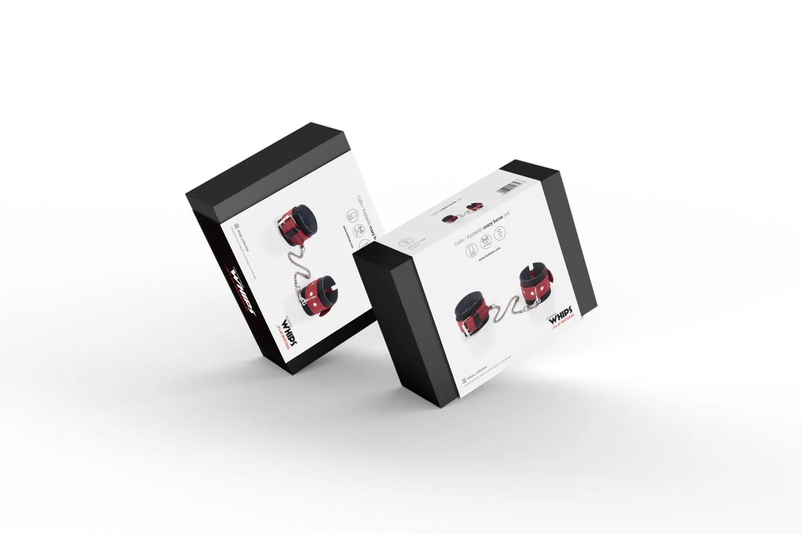 Cuffs - Crazy Horse Red, Small - Image 3