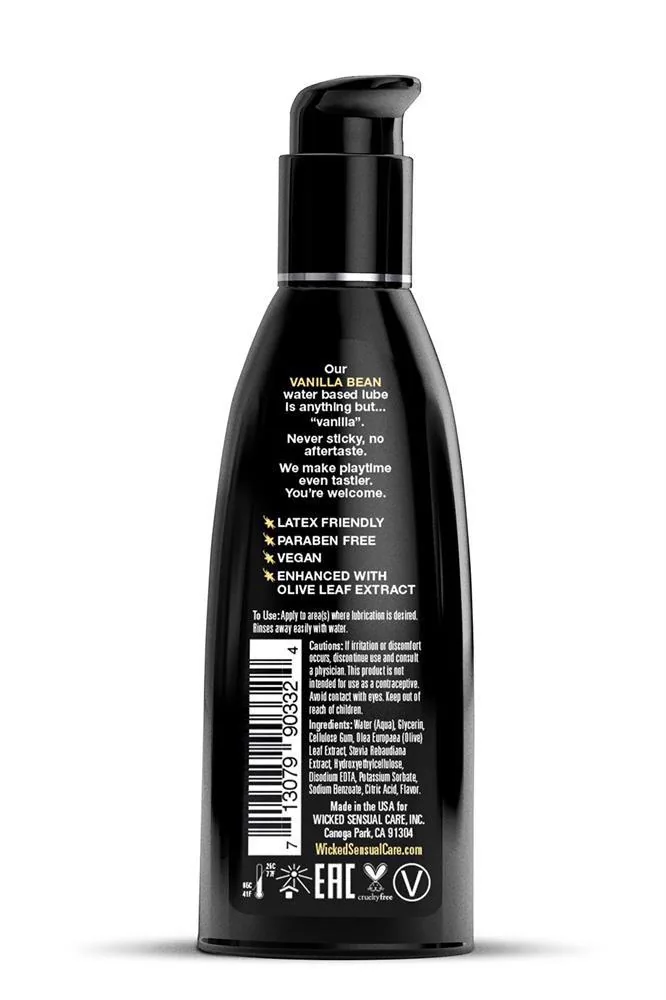 WICKED AQUA VANILLA BEAN FLAVORED 60ML - Image 2