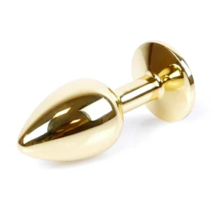 B - Series HeavyFun Plug-Jewellery Gold — Anal Plug, Blue