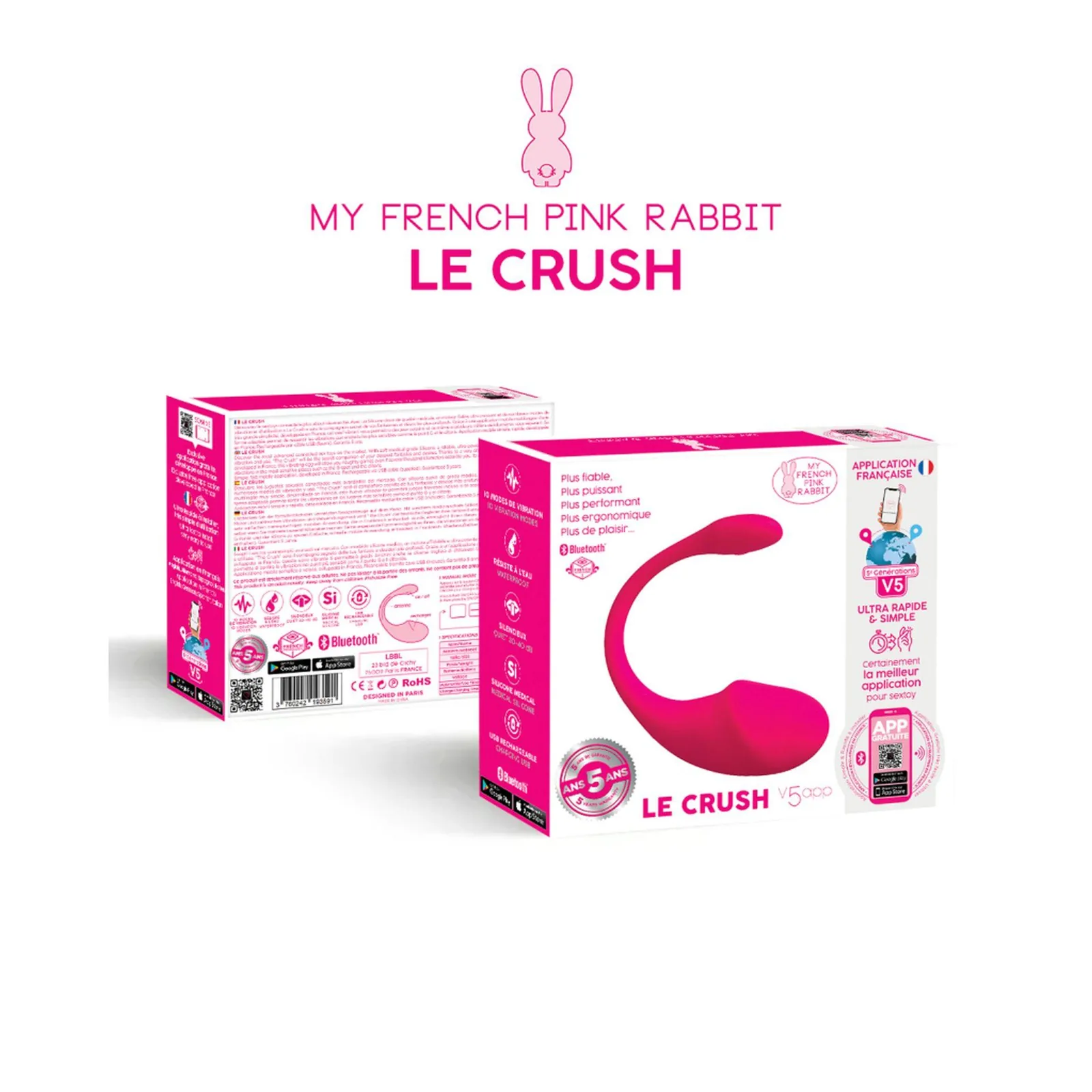 Le Crush Fuchsia - App Controlled - Image 3