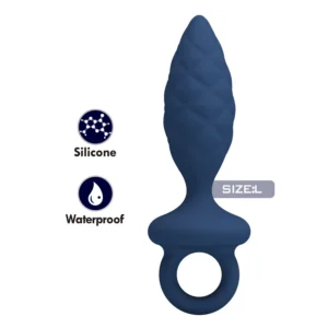 MR. PLAY Butt Plug with Loop – Size L