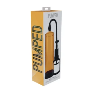 Pumped Basic Pump 2 — Waterproof Manual Vacuum Pump, Orange