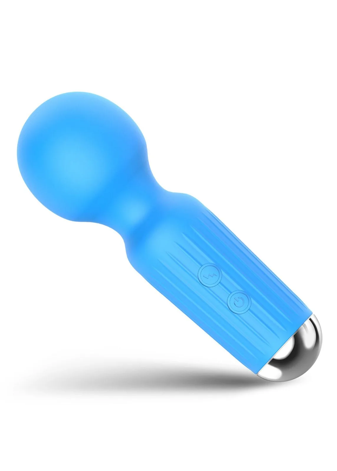 Stimulator - Rechargeable Mini Massager USB 20 Functions - Blue - Image 3