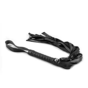 Crushious Floggy Nine Tails — Black Flogger, 58 cm