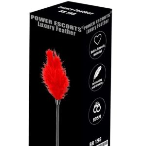 Luxury Feather Red