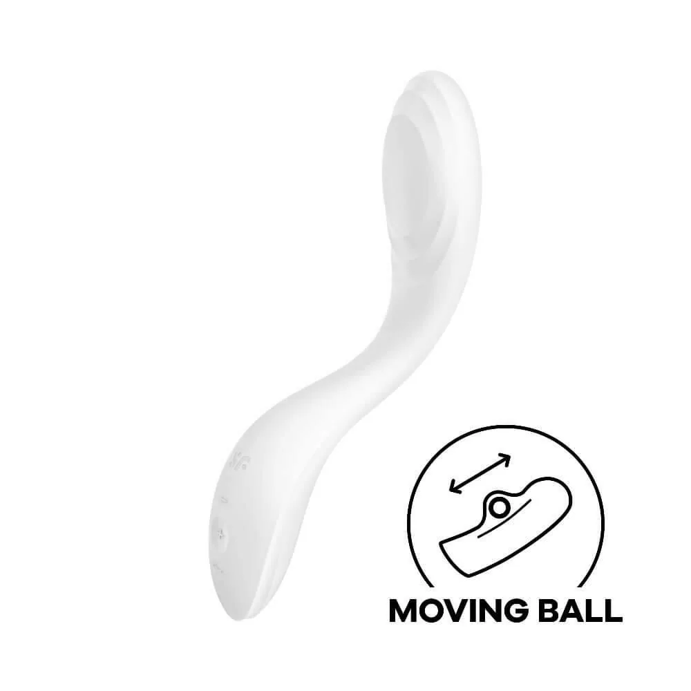 Vibrator-Rrrolling Pleasure (White) - Image 3