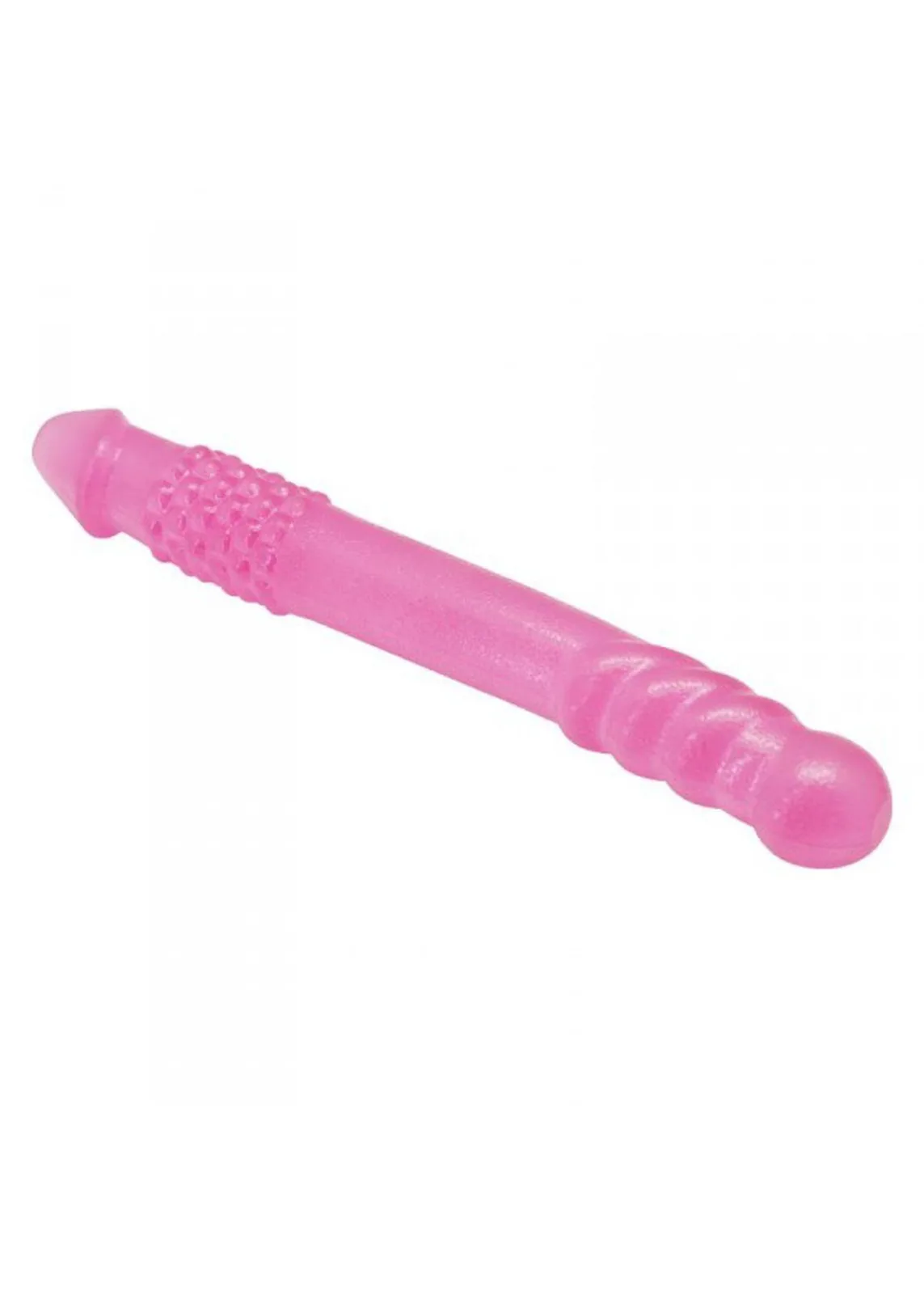 Dildo-PERFECT DOUBLE DONG. PREMIUM TPE MATERIAL. - Image 2