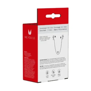 Me You Us Squeeze & Please — Nipple Clamps with Chain