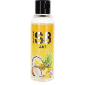 Stimul8 S8 4-in-1 Dessert Lube — Edible Pineapple-Flavored Lubricant, 125 ml
