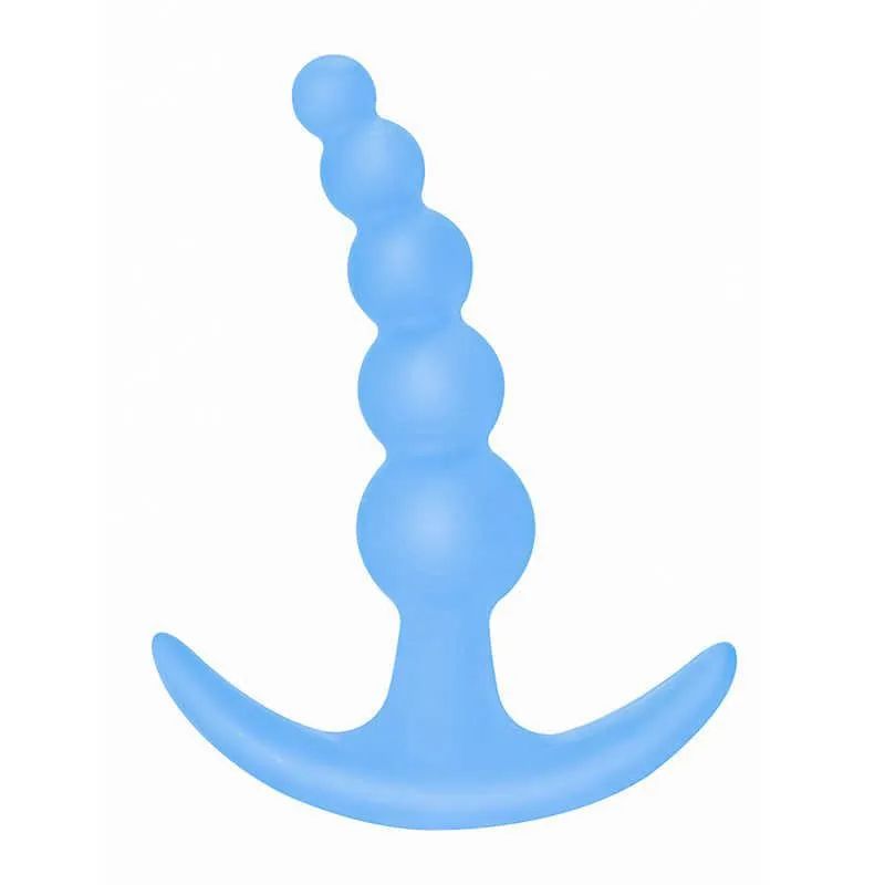 Plug-Bubbles Anal Plug Blue - Image 2