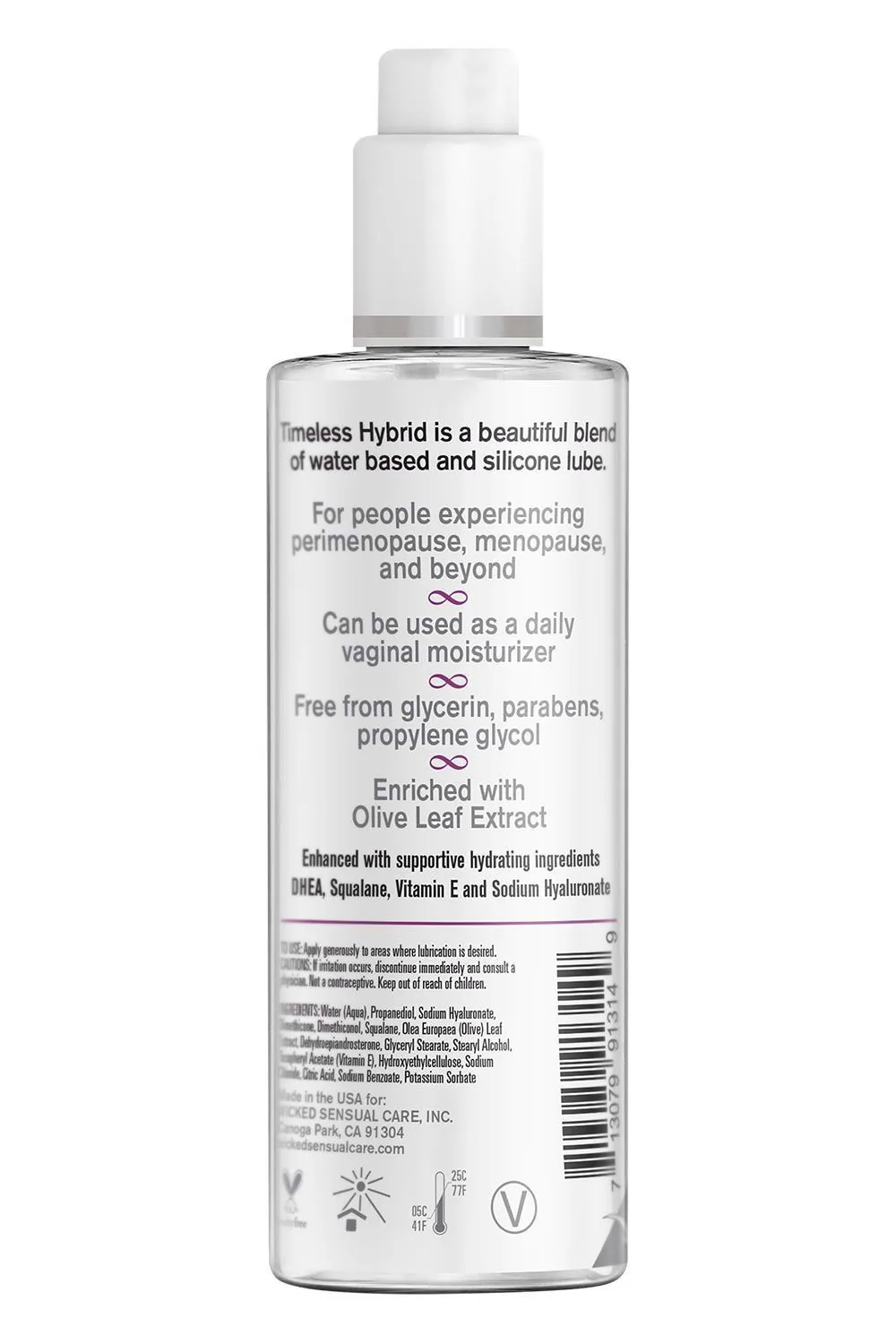 WICKED SIMPLY TIMELESS HYBRID LUBRICANT 120ML - Image 3