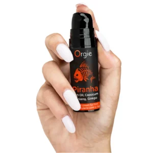 Orgie Piranha Power Cream — Warming Intimate Care Cream, 15 ml