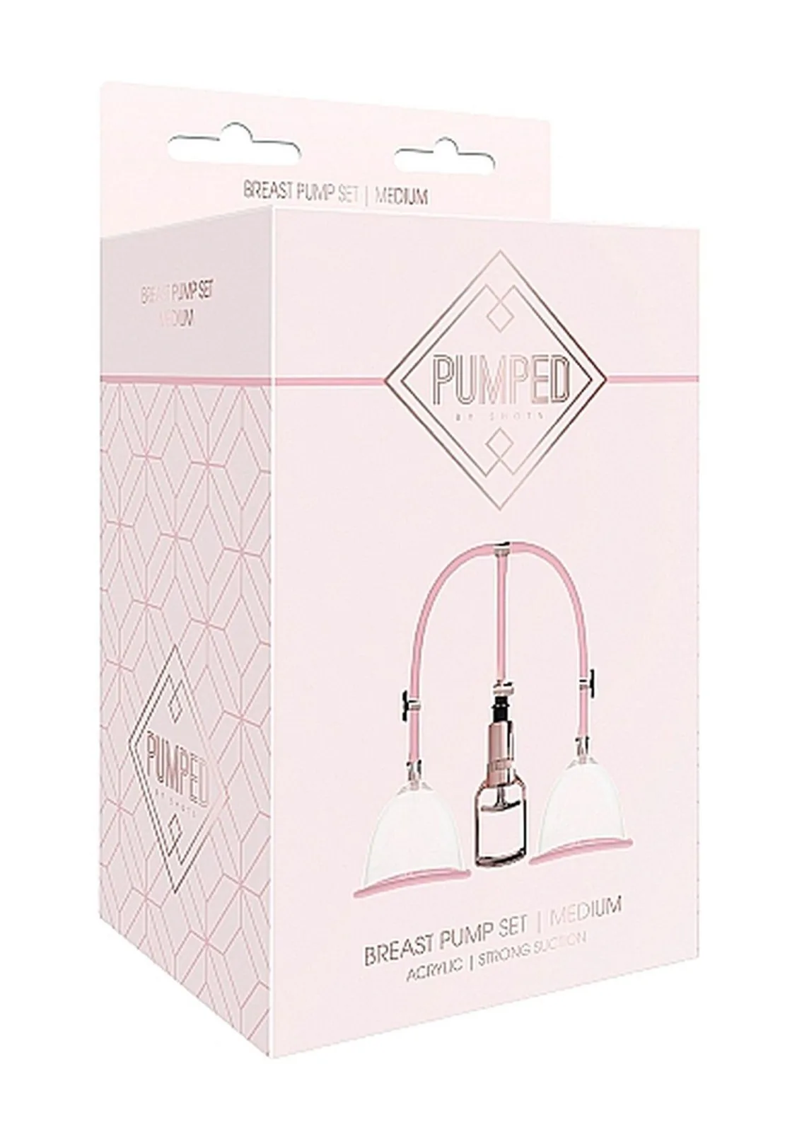 Breast Pump Set Medium - Rose Gold - Image 2